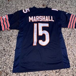 Nike NFL On Field Chicago Bears Brandon Marshall 15 Football Jersey Game 44